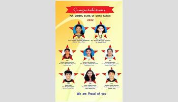 Congratulations to Shining stars of Urwa - 2022